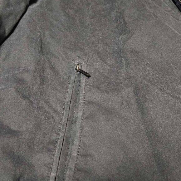 London Fog Mens Black Zipped Pockets Collared Full-Zip Bomber Jacket Size XL - Picture 3 of 9